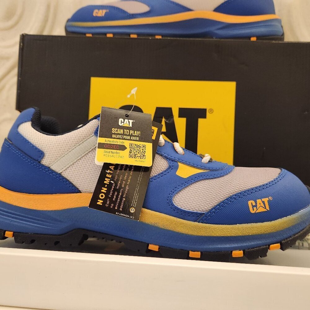 CAT "Quake CT" Comp Toe work Sneakers. Women. Size 9.5. NIB